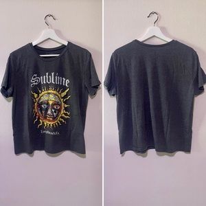 Sublime Band Short Sleeve Graphic T-Shirt Top